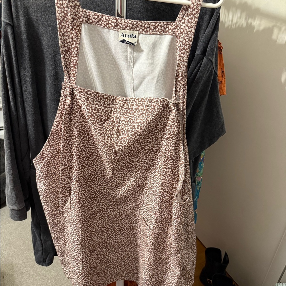 Arula Brown Patterned Women's Skirtall